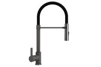 Смеситель ULGRAN UQ-024 однорычажный с высоким гибким изливом