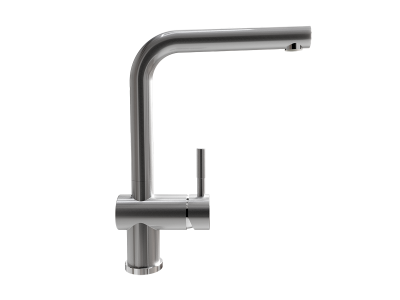 Смеситель ULGRAN US-022-001 Брашированная сталь 