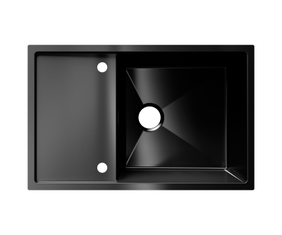 Кухонная мойка ULGRAN Steel 780 x 500 реверсивная