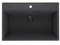 Кухонная мойка ULGRAN Quartz Forte 760 односекционная с отверстием под смеситель